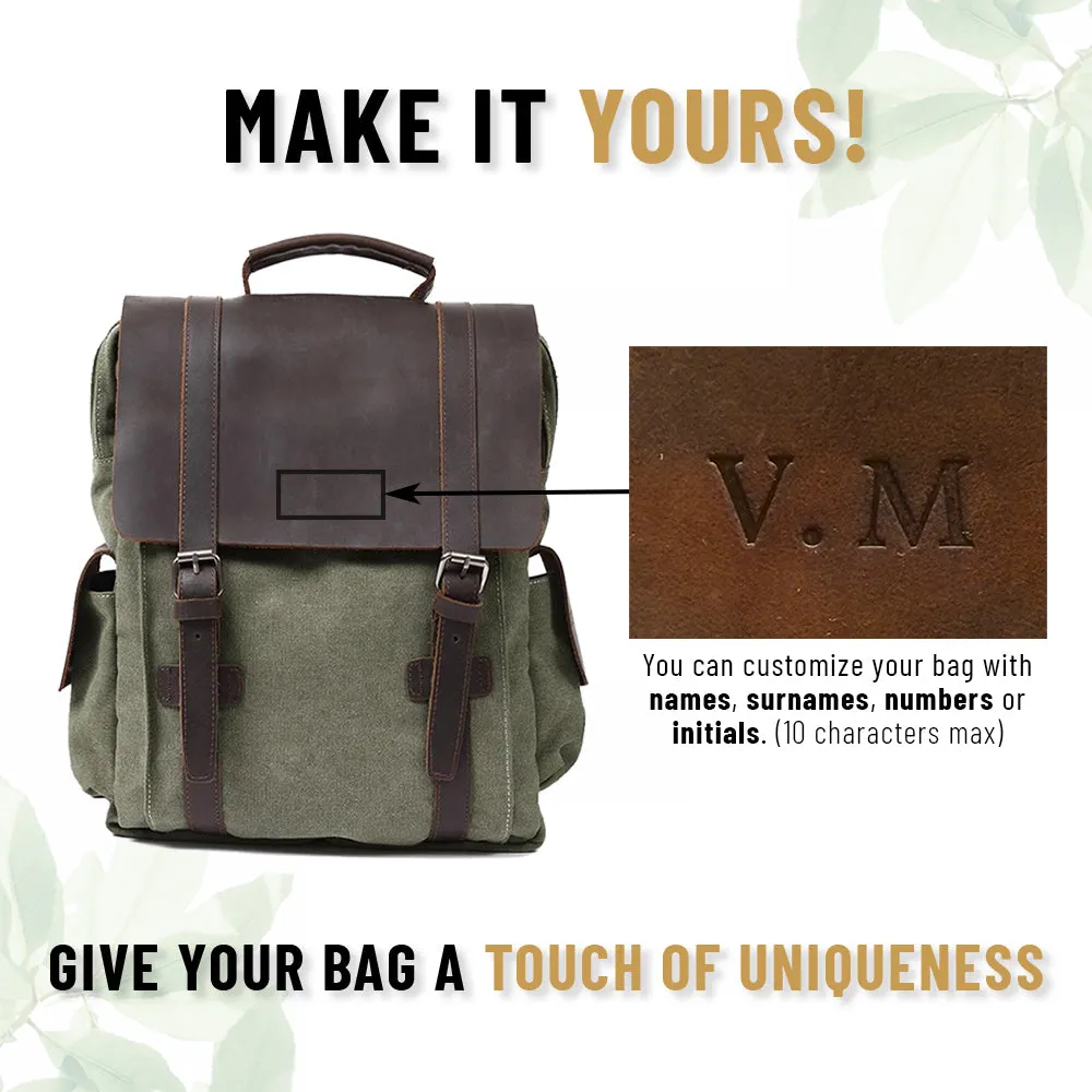 Kleiner Canvas-Rucksack | MANITOBA