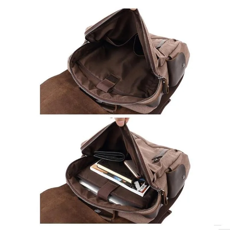 Kleiner Canvas-Rucksack | MANITOBA