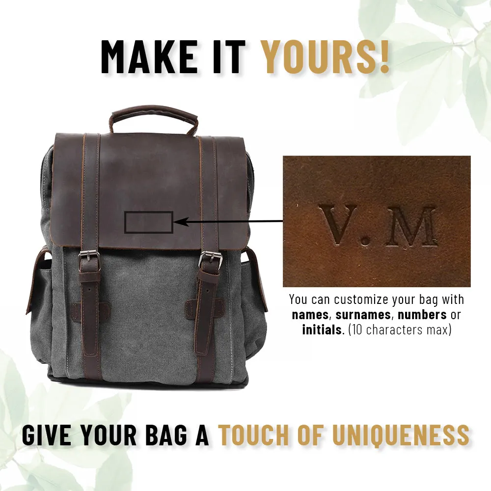 Kleiner Canvas-Rucksack | MANITOBA