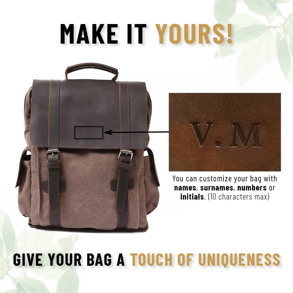 Kleiner Canvas-Rucksack | MANITOBA