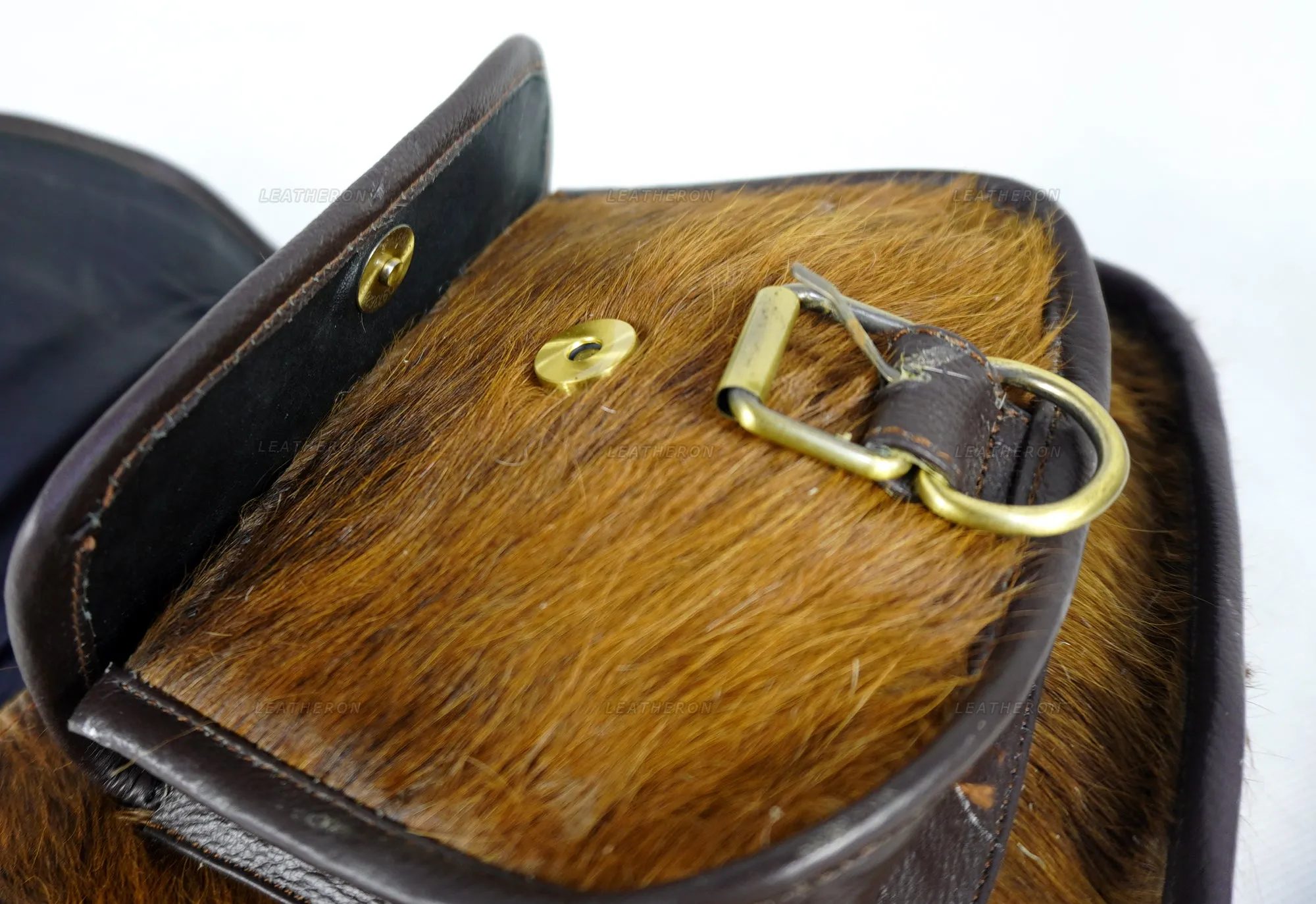 Ladies Real Cowhide Leather Crossbody Purse