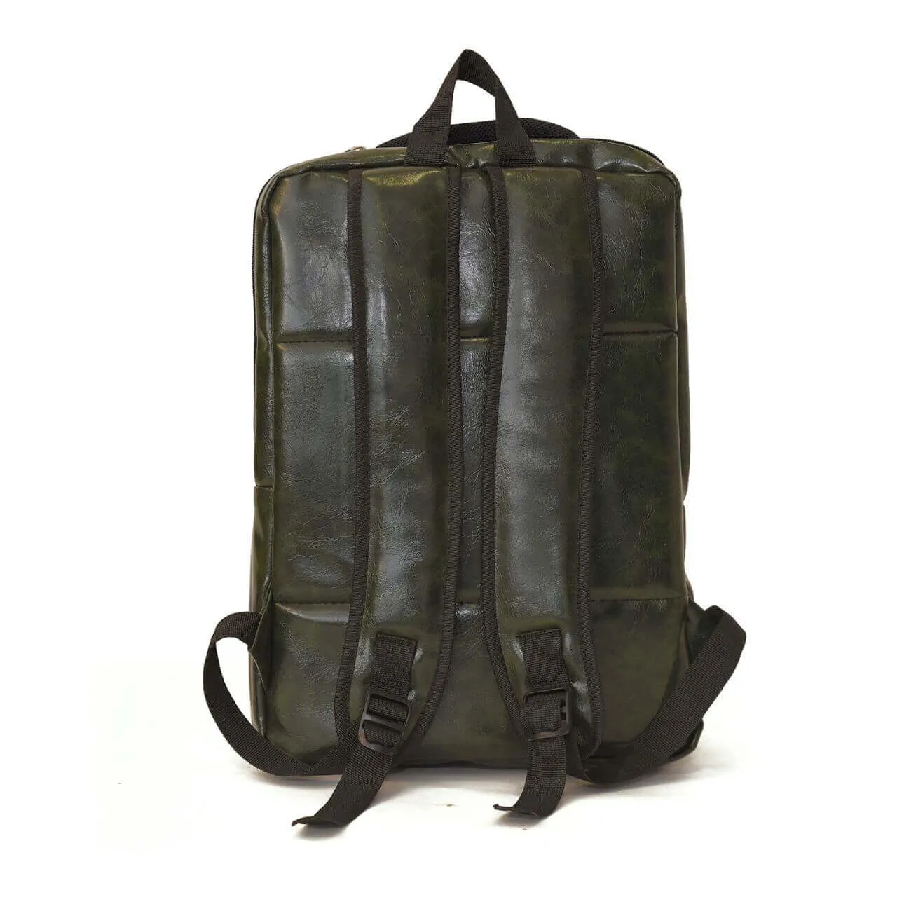 LAPTOP BAG PACK GREEN - LEFTOVER