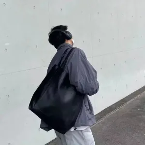 Large Leather Tote Bag
