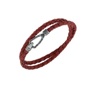 Lash Double Wrap Leather Bracelet