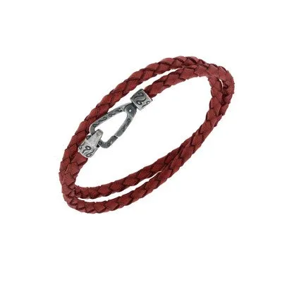 Lash Double Wrap Leather Bracelet
