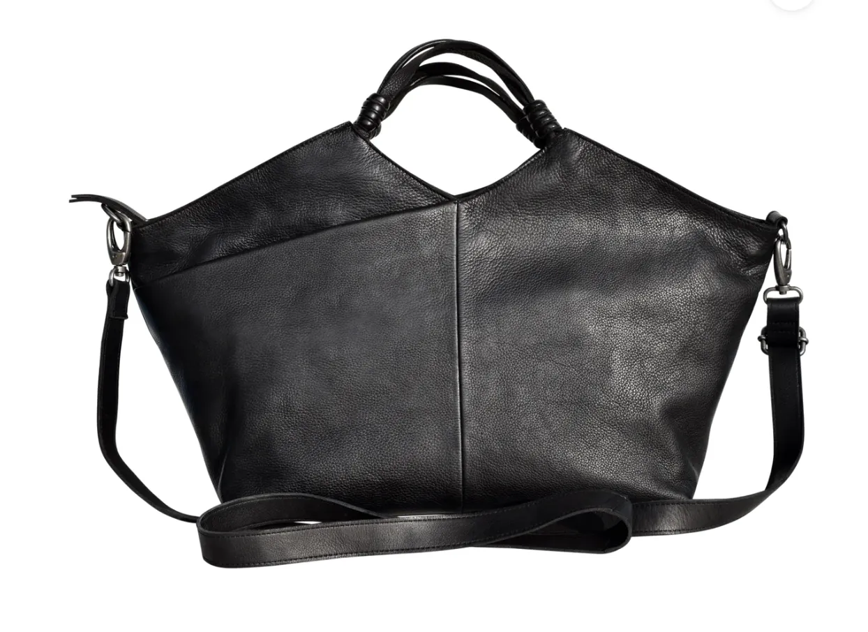 Latico Black Tote and Crossbody