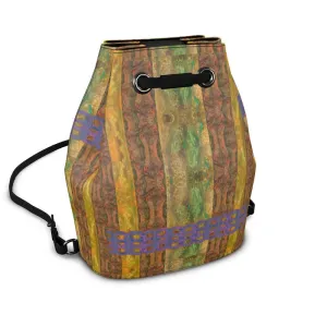 Leather Bucket Backpack (Chain Collection) RJSTH@Fabric#6  RJSTHS2021 RJS