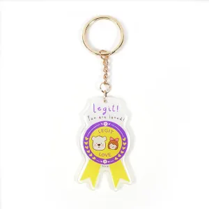 Legit! You Are Loved! {Keychain & Car Charm}