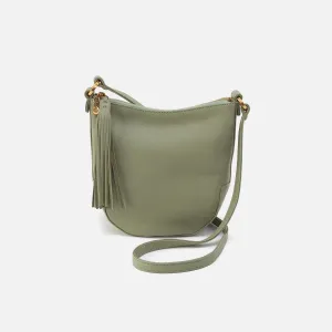 Lexi Crossbody In Pebbled Leather - Watercress
