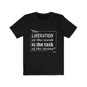 Liberation, Men's Black Tee
