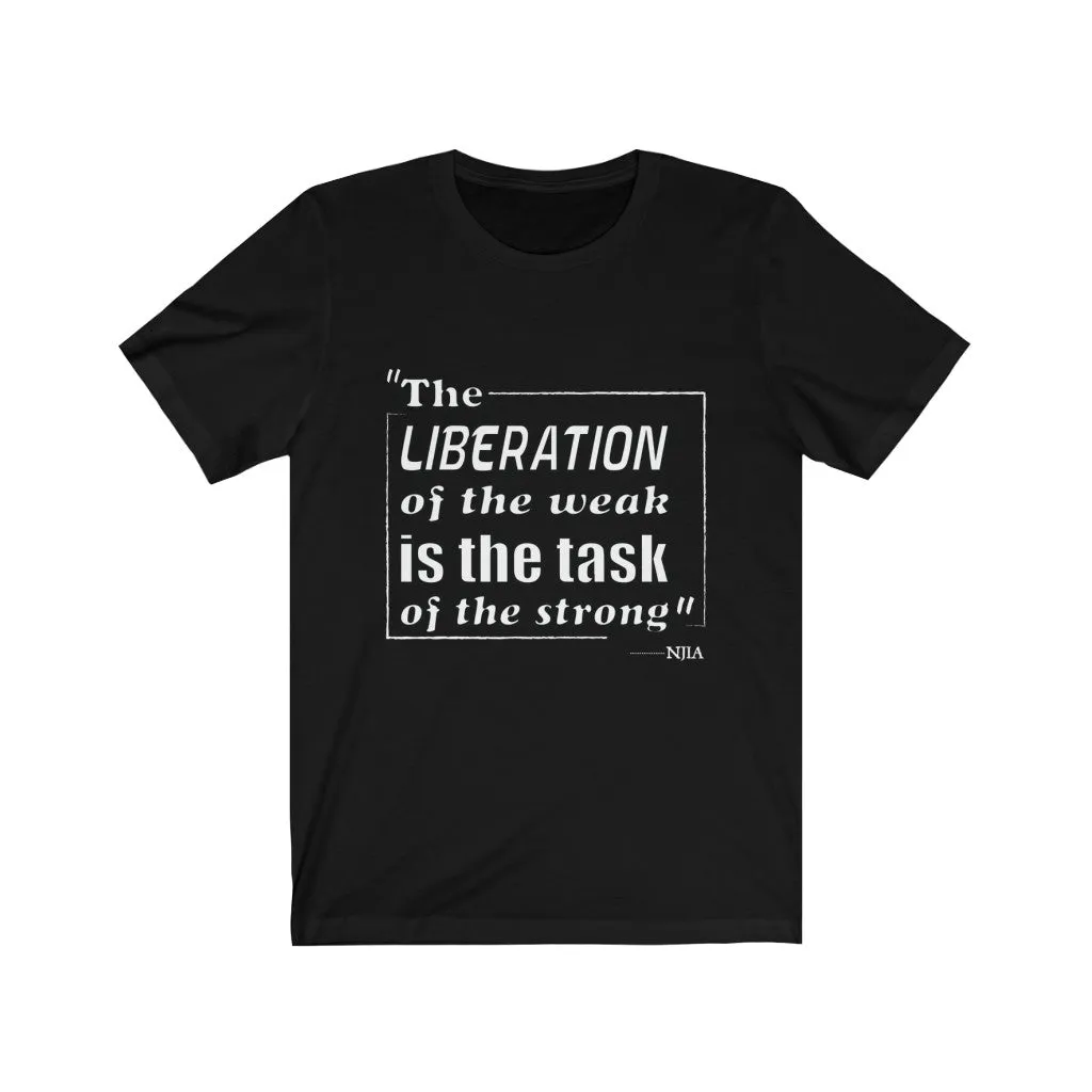 Liberation, Men's Black Tee