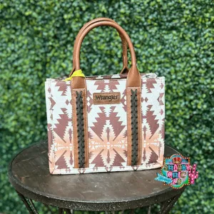 Light Tan Aztec Wrangler Handbag