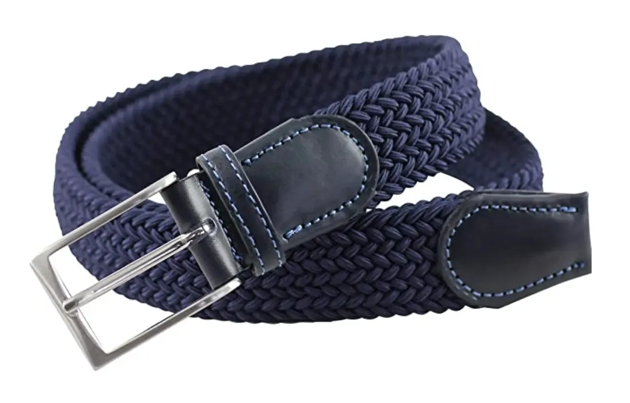 LINDENMANN Men's Stretch Leather Belt