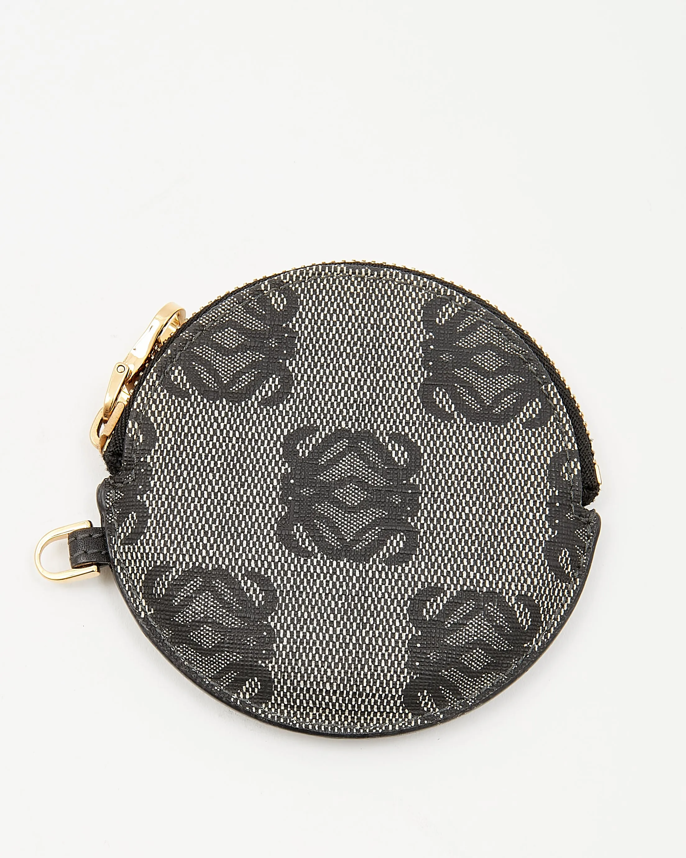 Loewe Black Vintage Anagram Cookie Coin Pouch Wallet