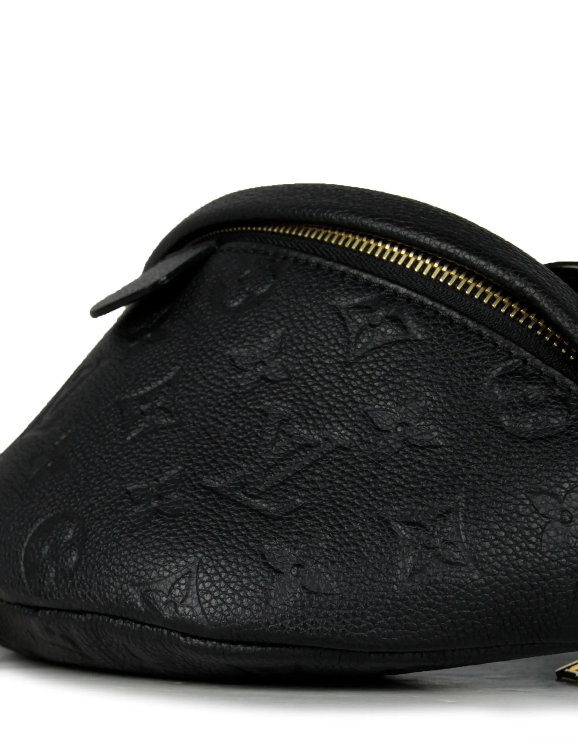 Louis Vuitton 2021 Black Empreinte Leather BumBag Belt Bag
