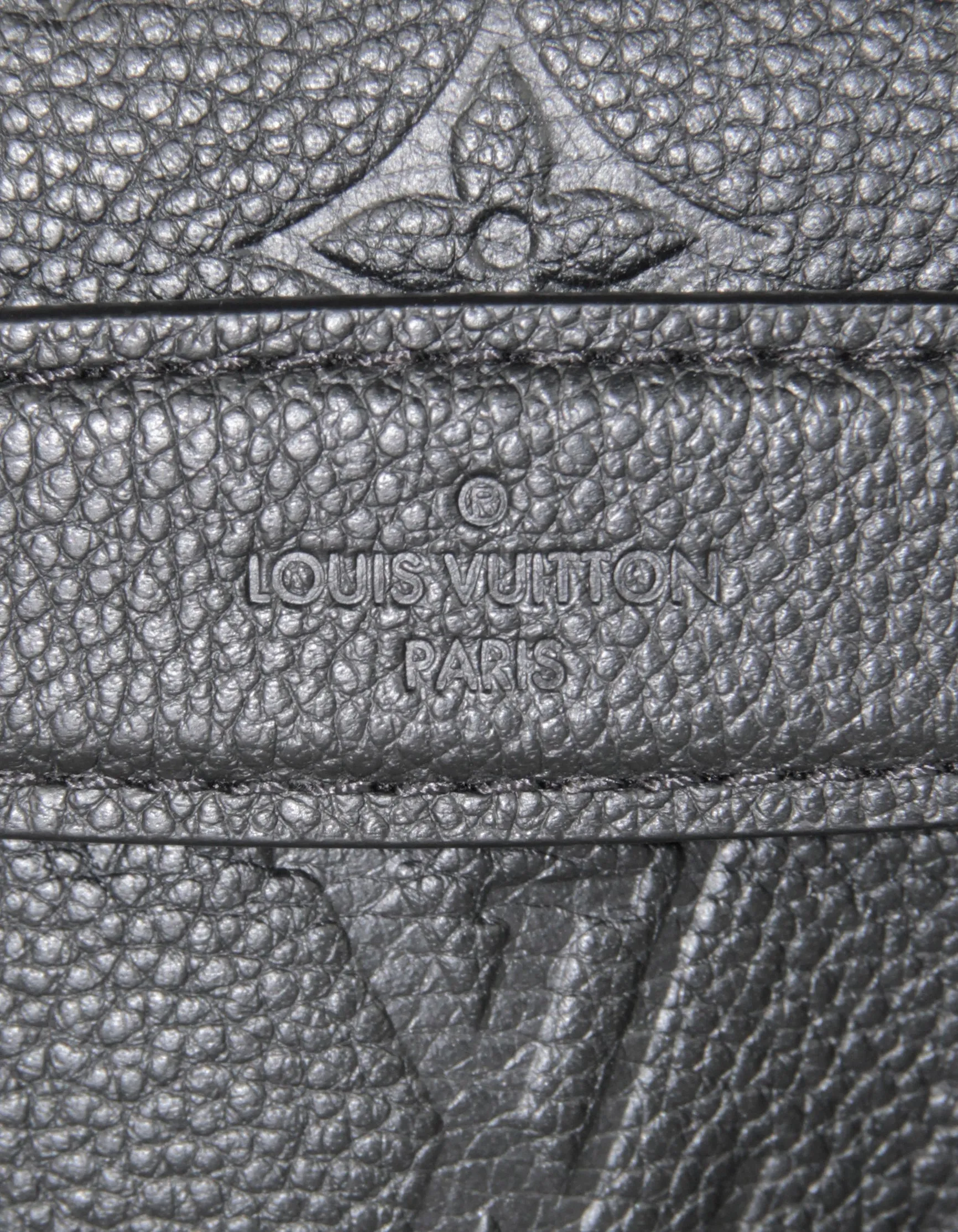 Louis Vuitton 2021 Black Empreinte Leather BumBag Belt Bag