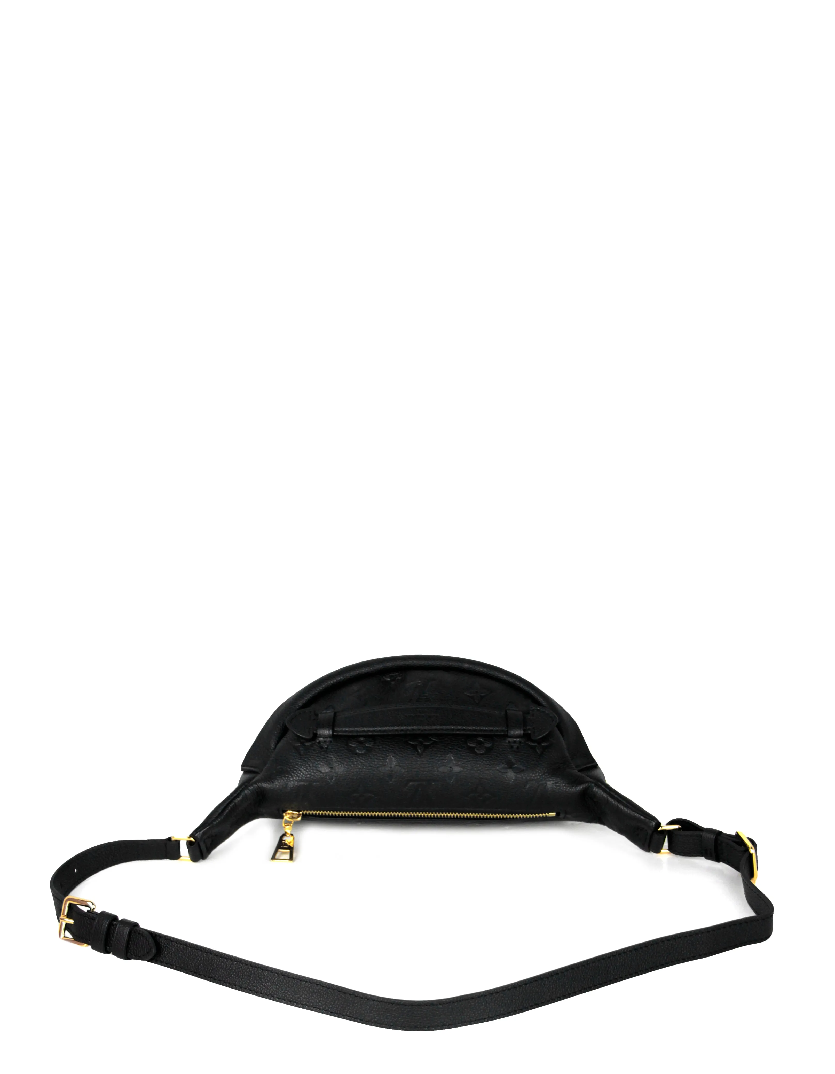 Louis Vuitton 2021 Black Empreinte Leather BumBag Belt Bag