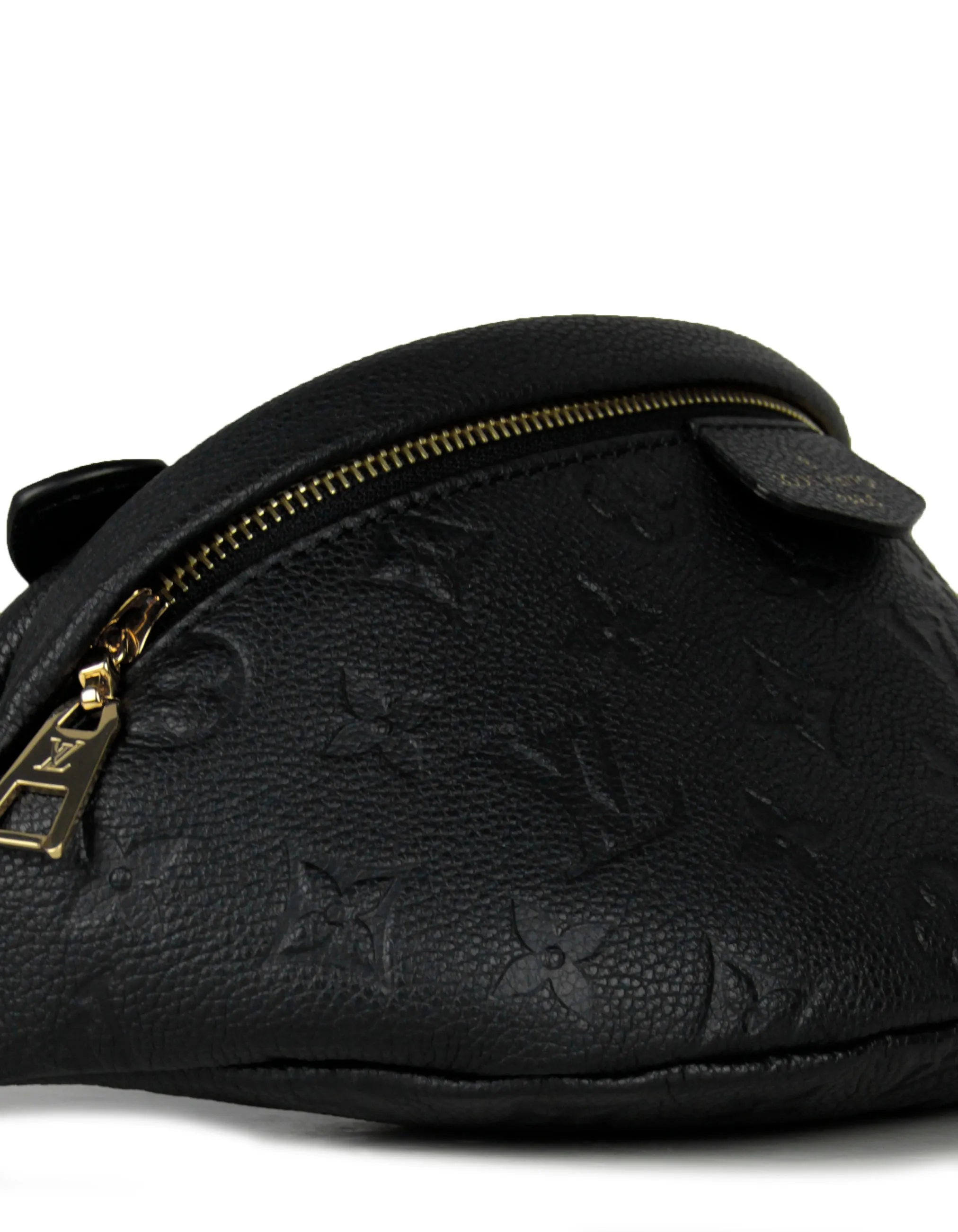 Louis Vuitton 2021 Black Empreinte Leather BumBag Belt Bag
