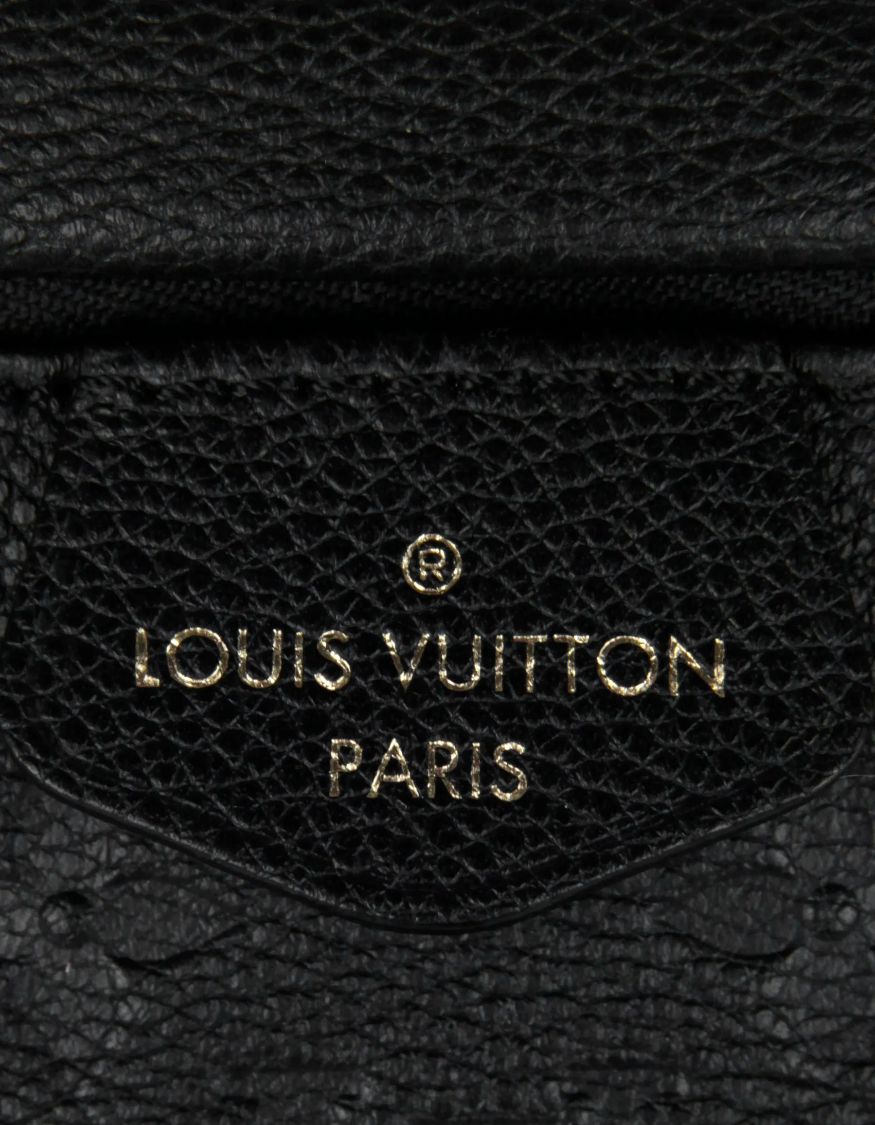 Louis Vuitton 2021 Black Empreinte Leather BumBag Belt Bag