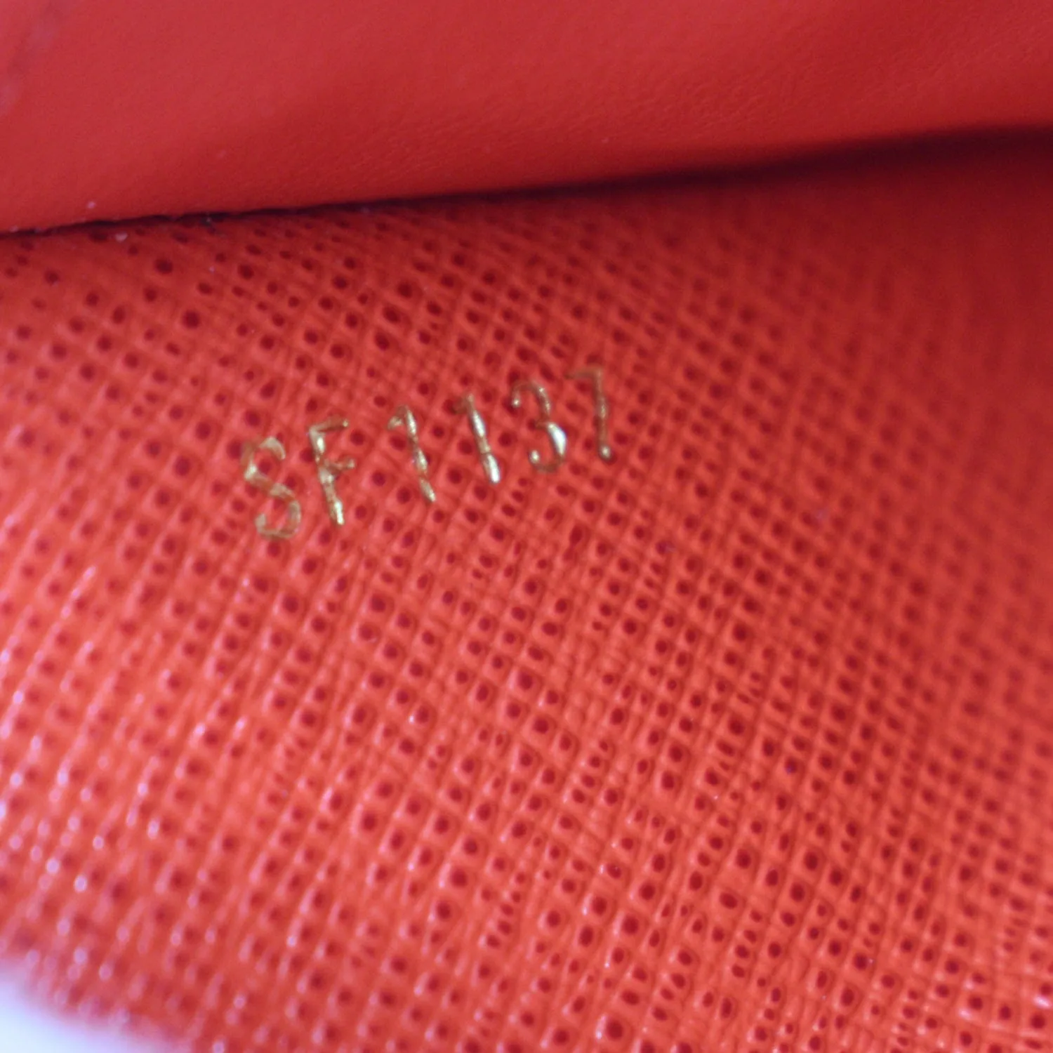 LOUIS VUITTON Adele Monogram Canvas Wallet Brown