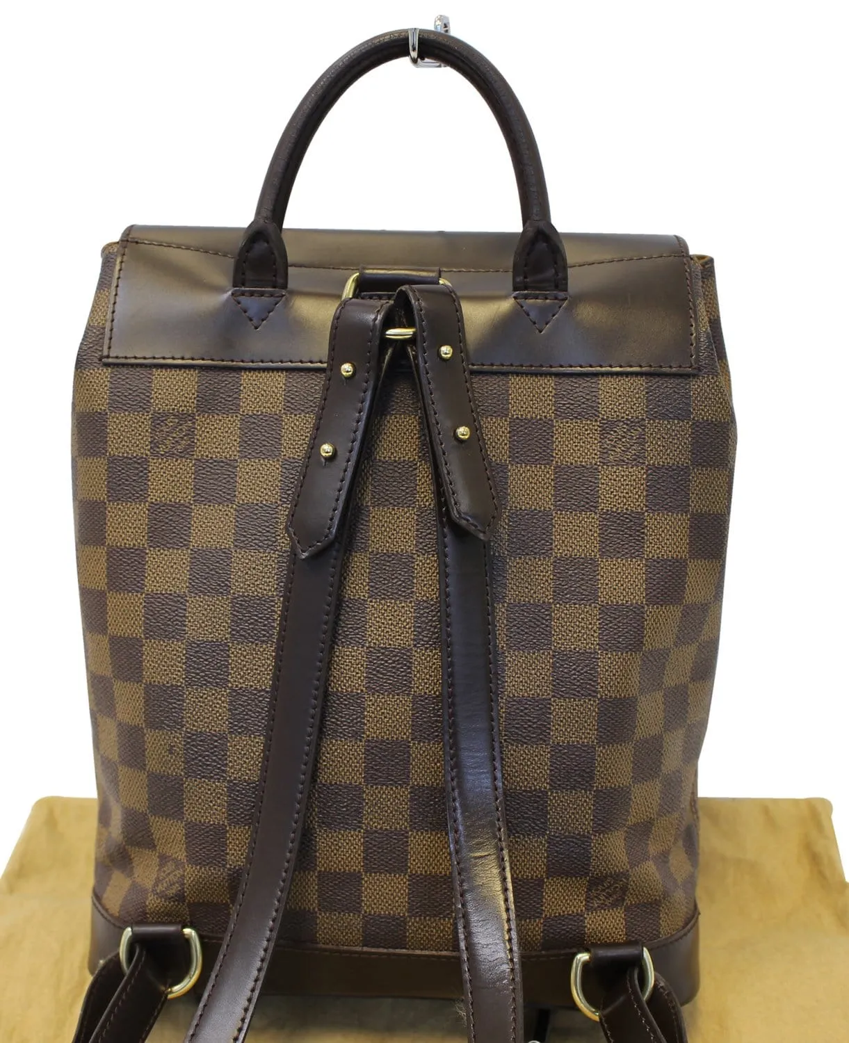 LOUIS VUITTON  Backpack Bag Damier Ebene SOHO