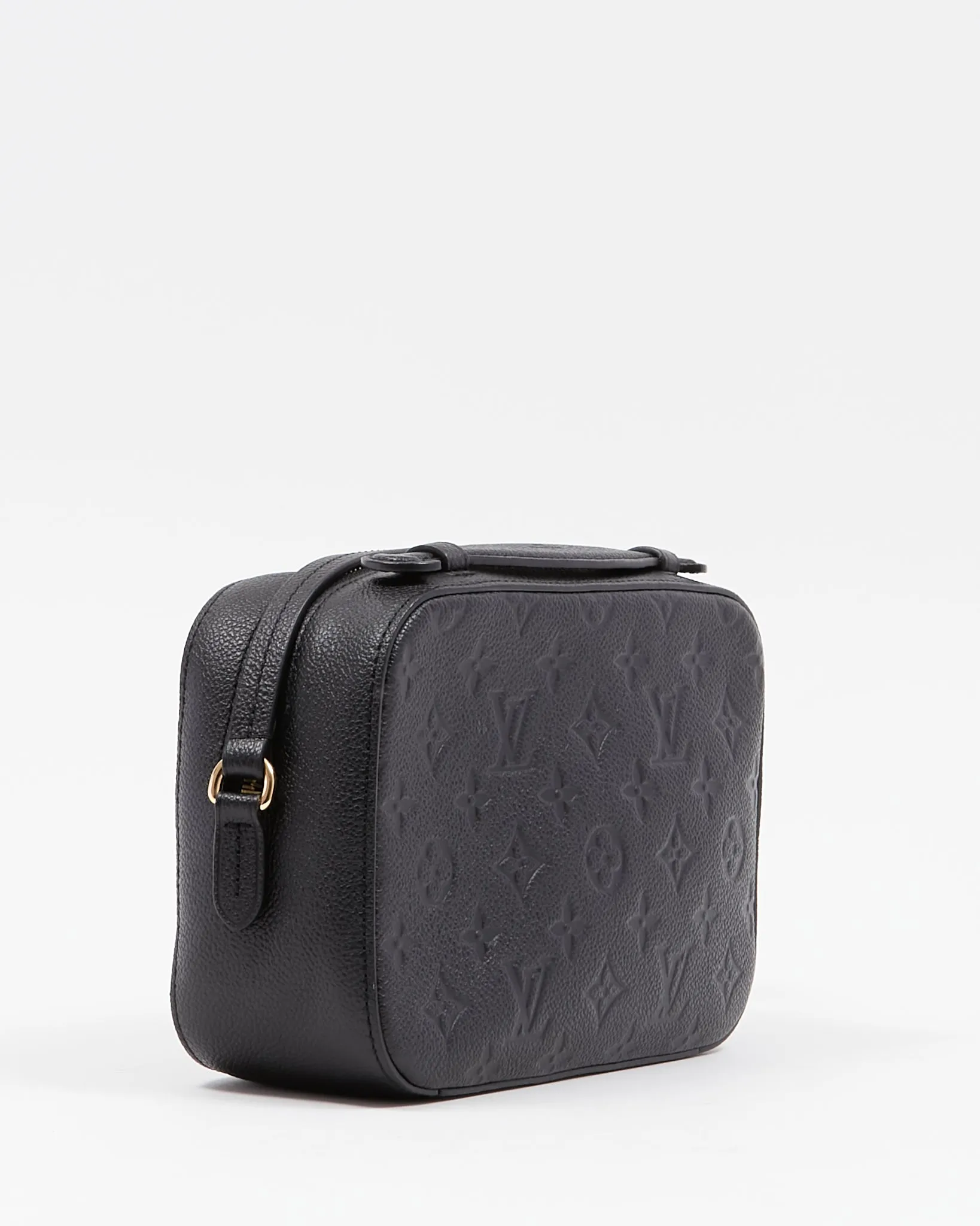 Louis Vuitton Black Empreinte Leather Monogram Saintonge Crossbody Bag