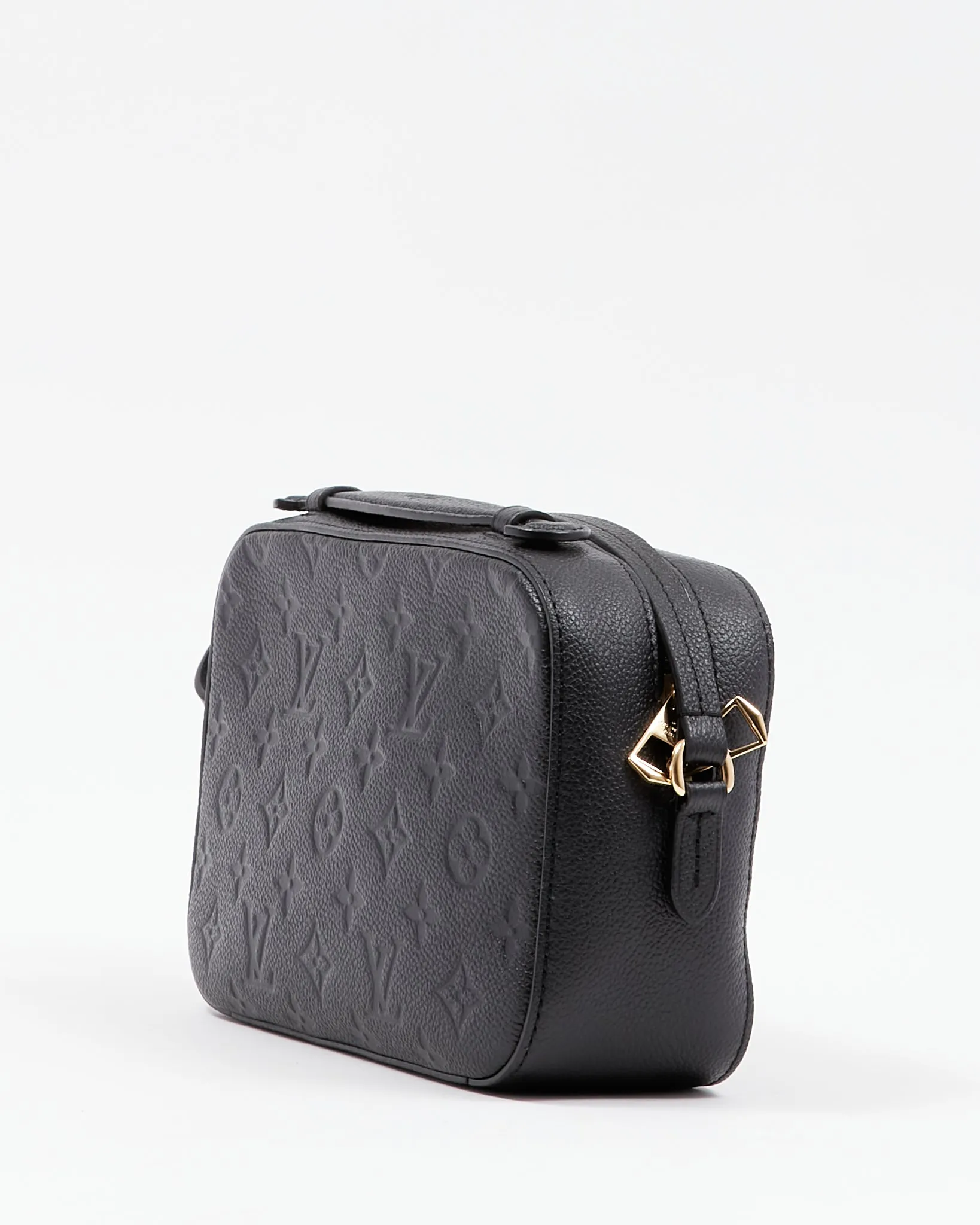 Louis Vuitton Black Empreinte Leather Monogram Saintonge Crossbody Bag