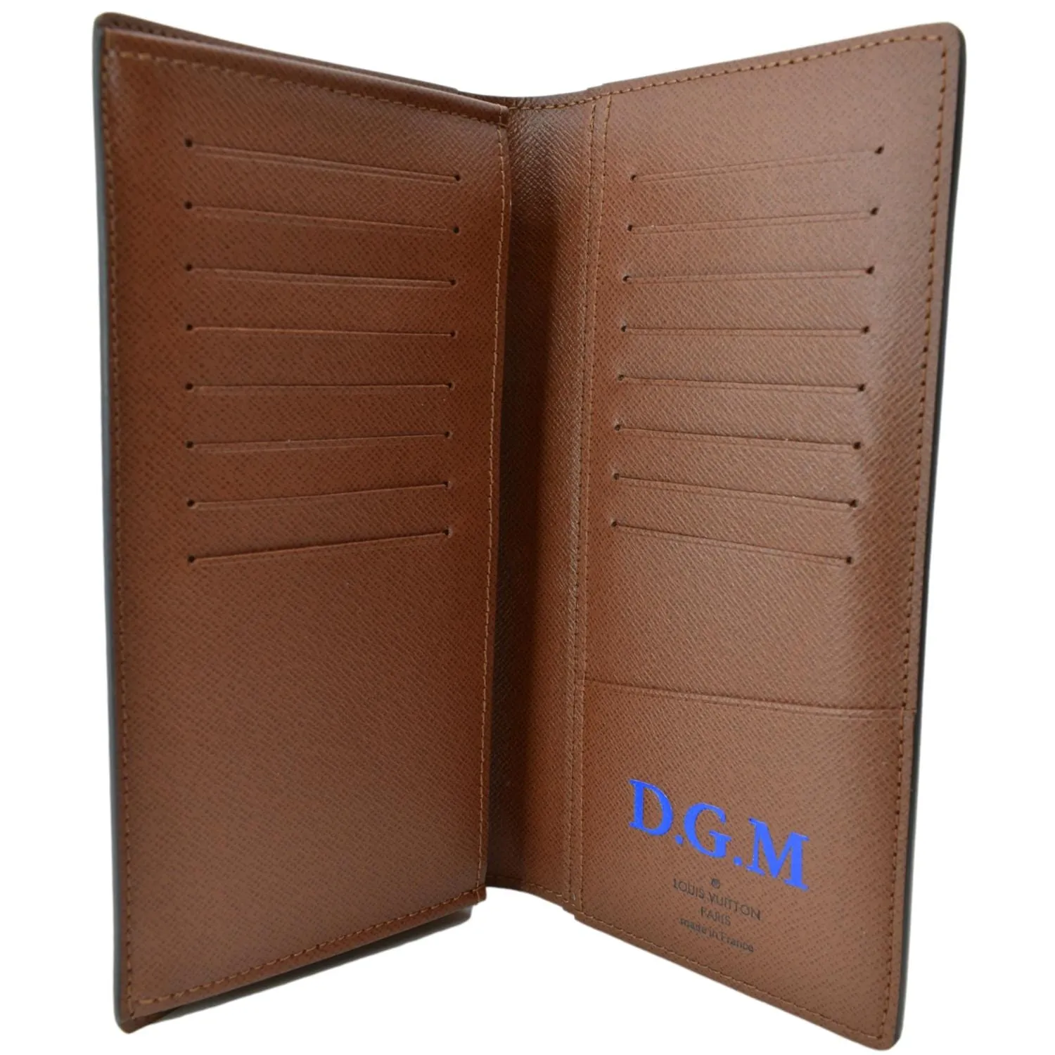 LOUIS VUITTON Brazza Monogram Canvas Bifold Long Wallet Brown