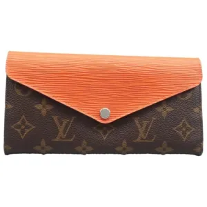 Louis Vuitton Brown&Orange Canvas&EPI Leather