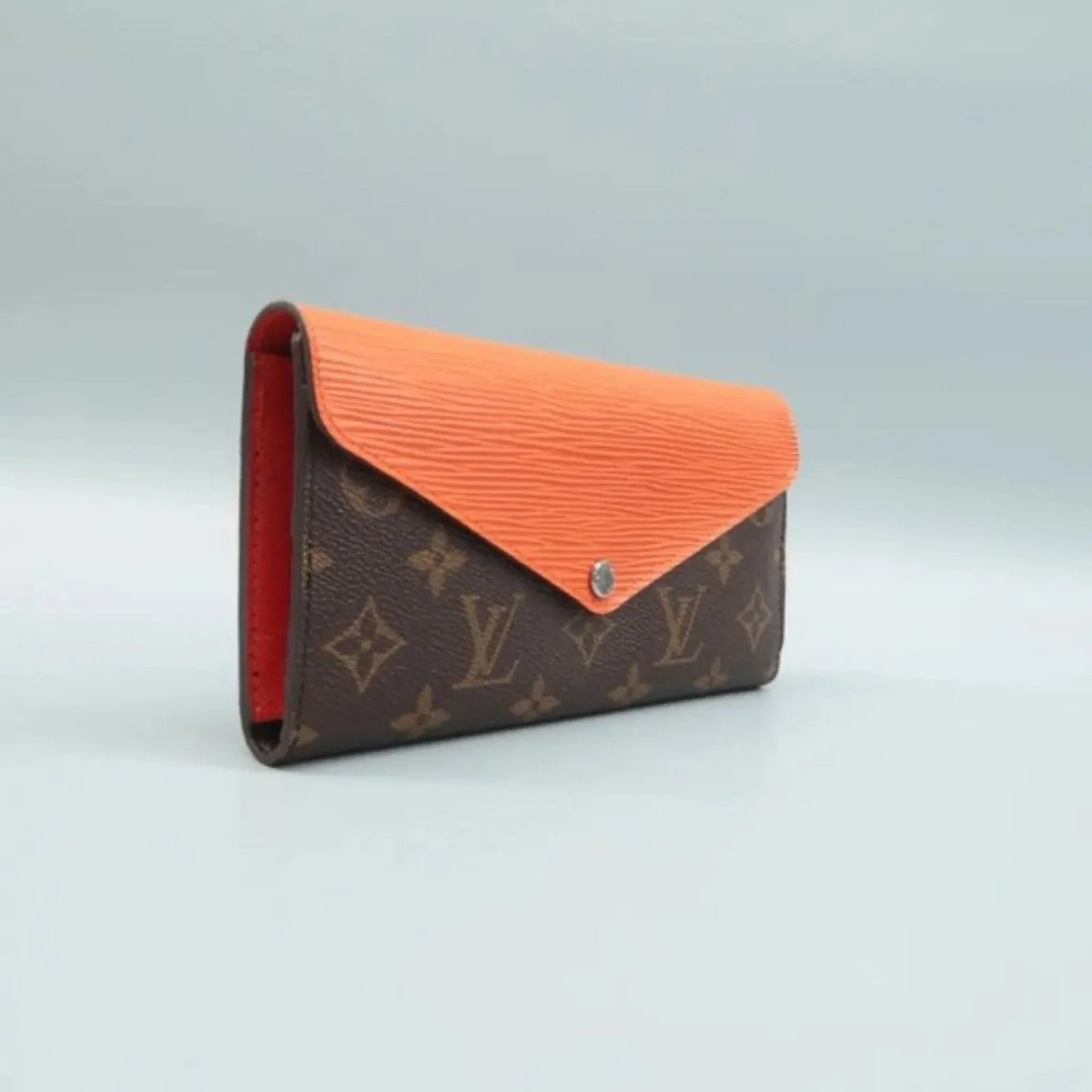 Louis Vuitton Brown&Orange Canvas&EPI Leather