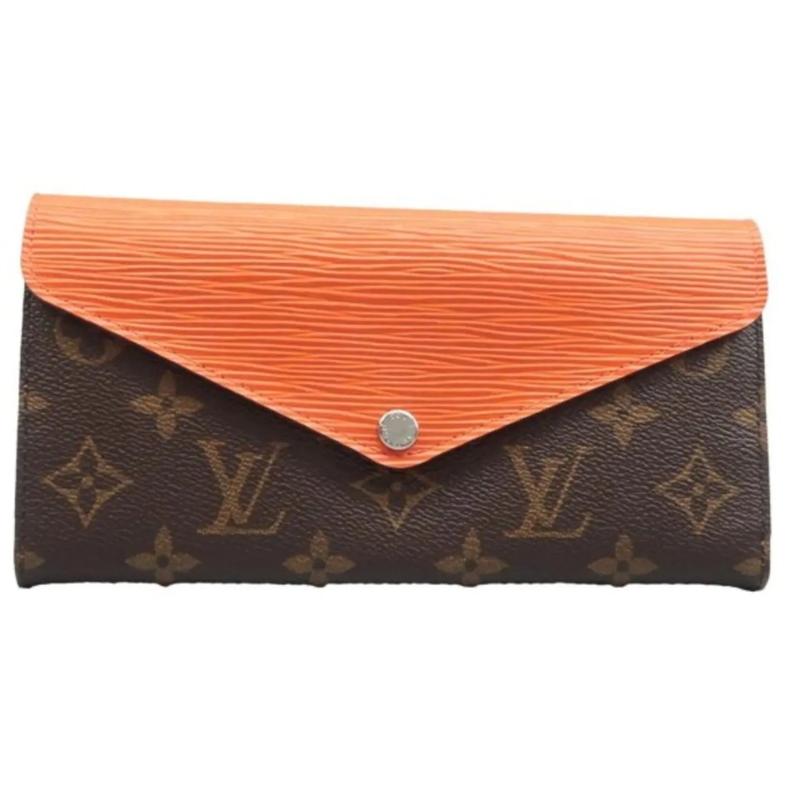 Louis Vuitton Brown&Orange Canvas&EPI Leather