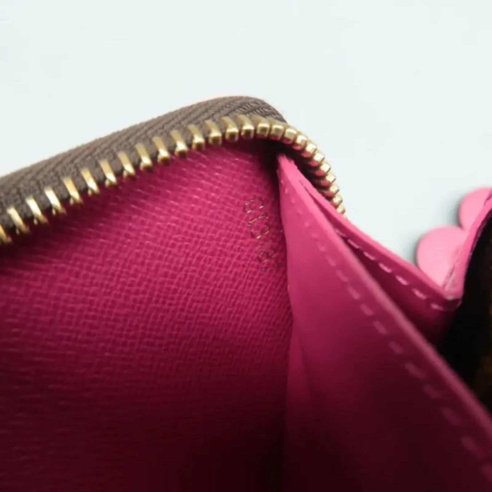 Louis Vuitton Clemence Brown Monogram Canvas Wallet