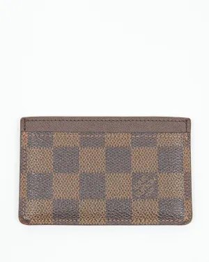 Louis Vuitton Damier Ebene Canvas Cardholder