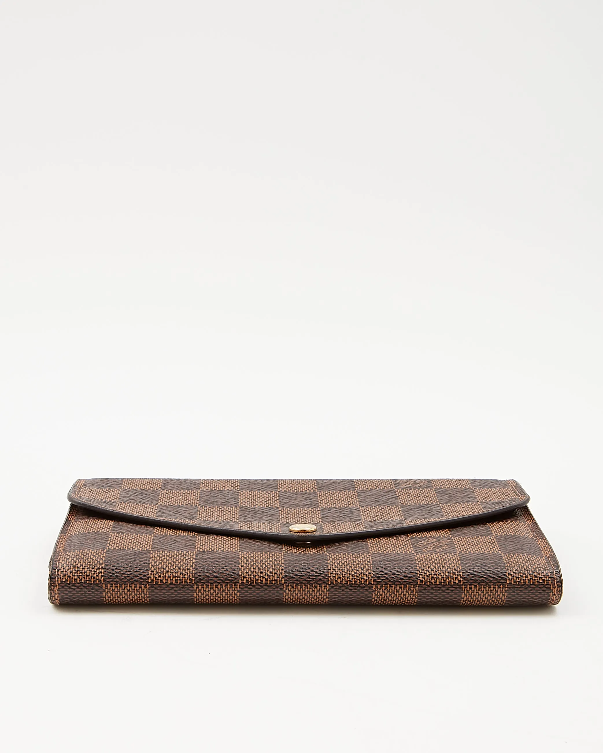 Louis Vuitton Damier Ebene Canvas Josephine Flap Wallet