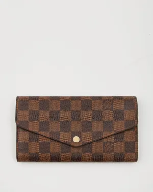 Louis Vuitton Damier Ebene Canvas Josephine Flap Wallet