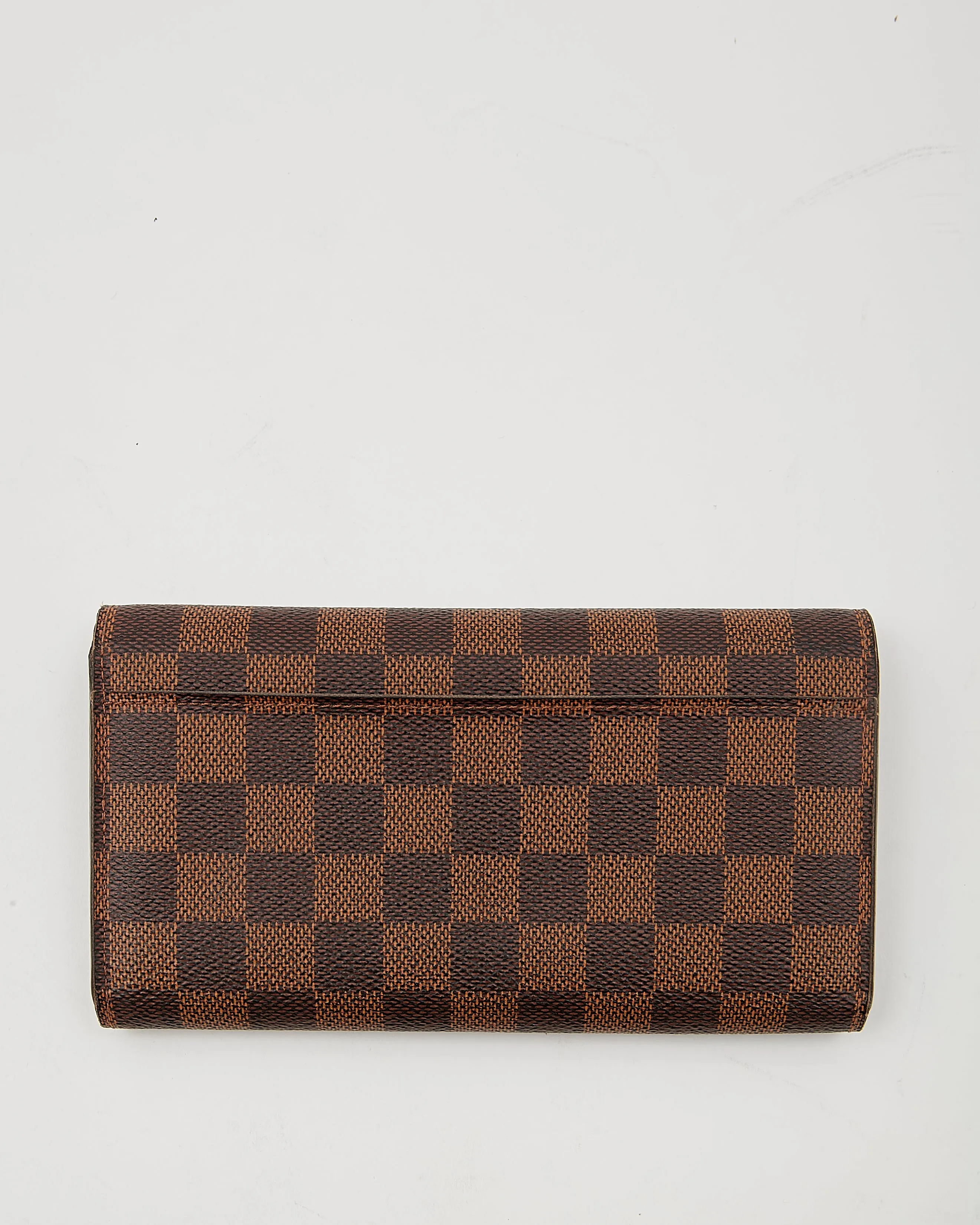 Louis Vuitton Damier Ebene Canvas Josephine Flap Wallet