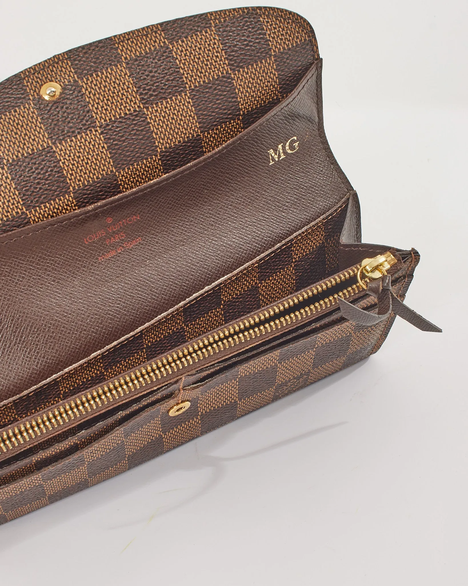 Louis Vuitton Damier Ebene Canvas Josephine Wallet