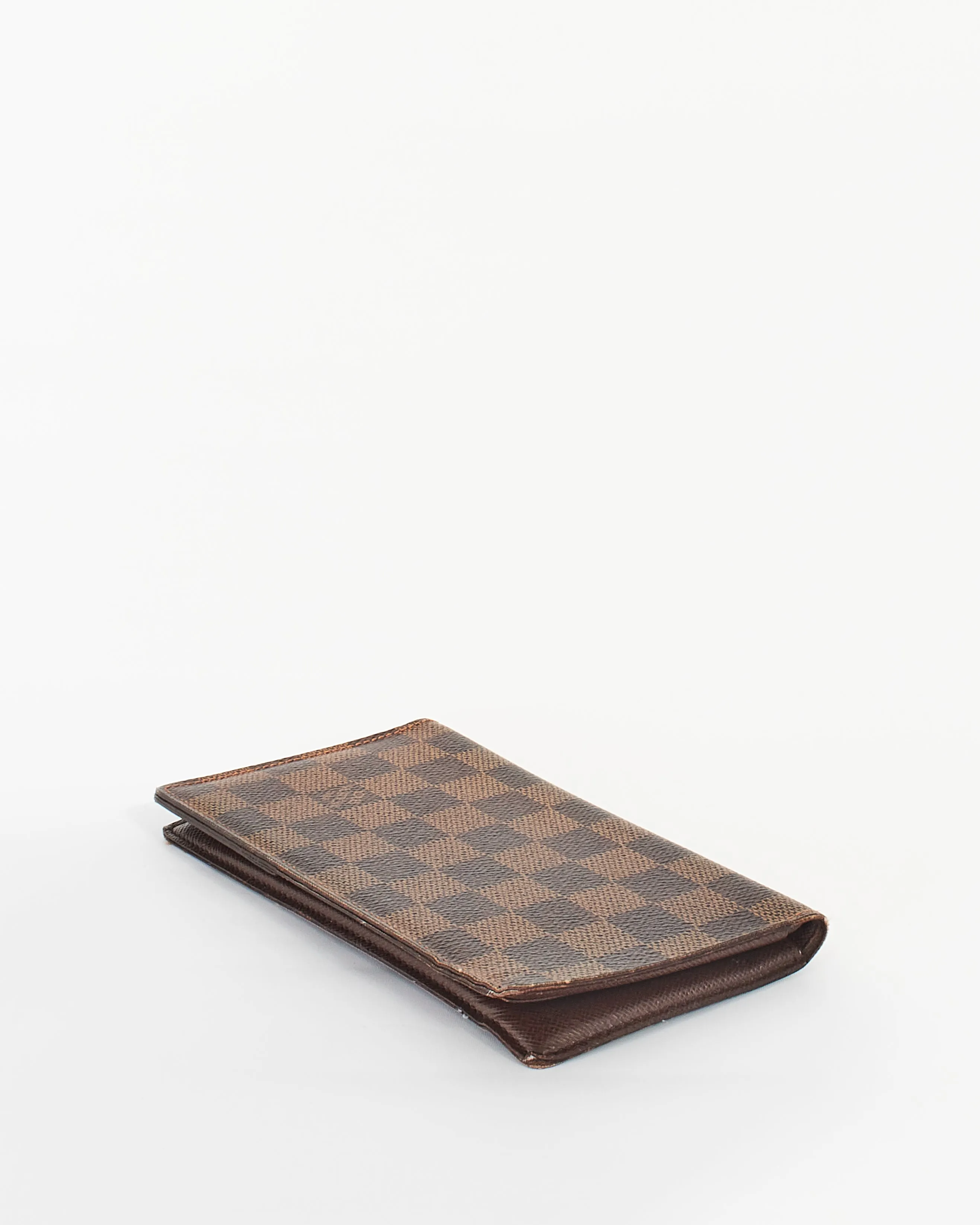 Louis Vuitton Damier Ebene Canvas Pattern Brazza Wallet