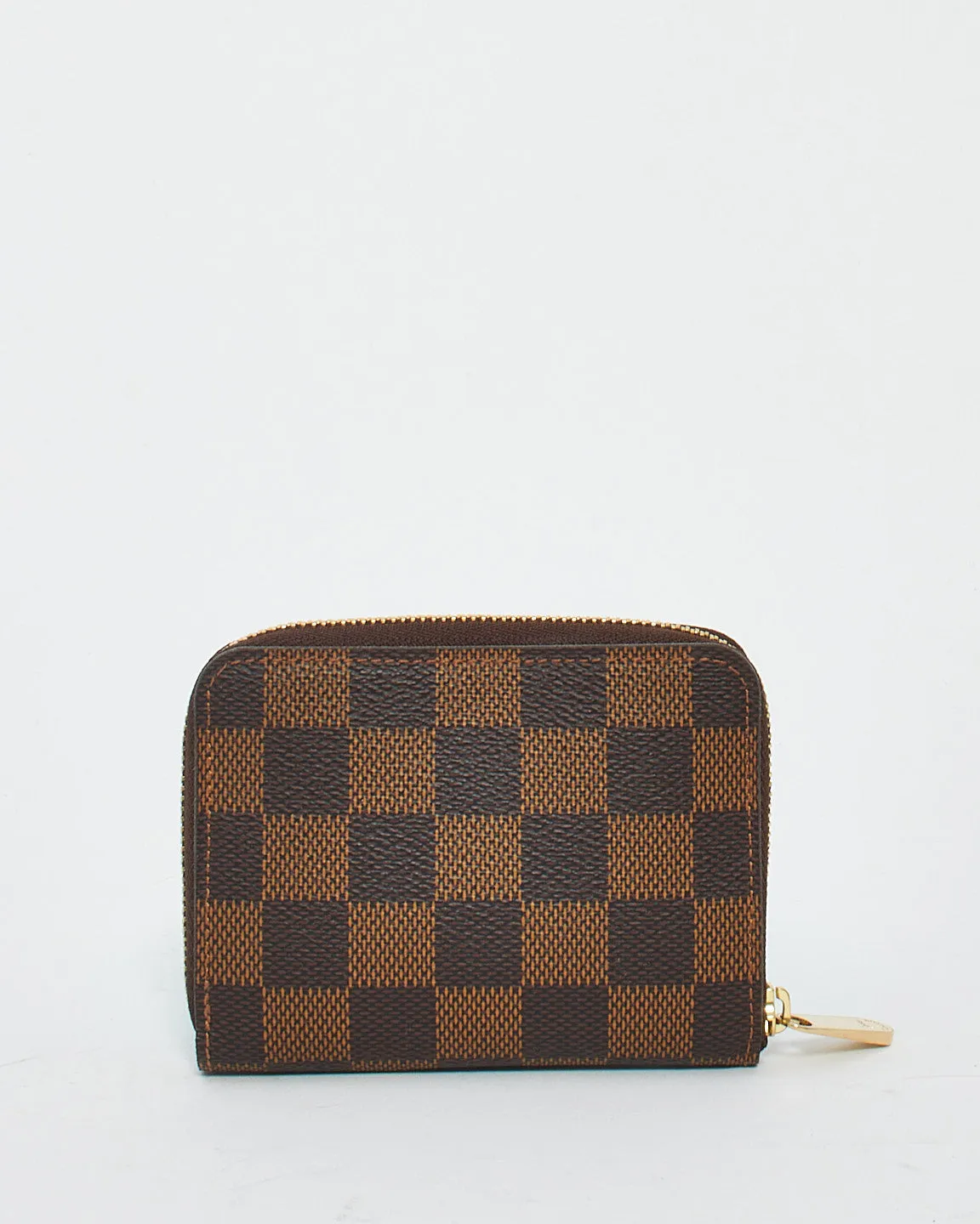 Louis Vuitton Damier Ebene Canvas Zippy Wallet