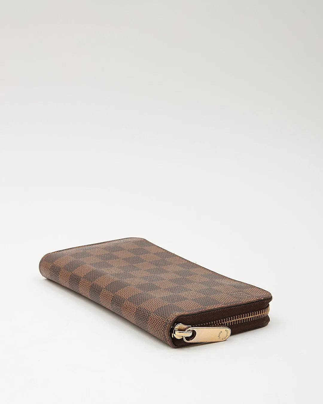 Louis Vuitton Damier Ebene Canvas Zippy Wallet