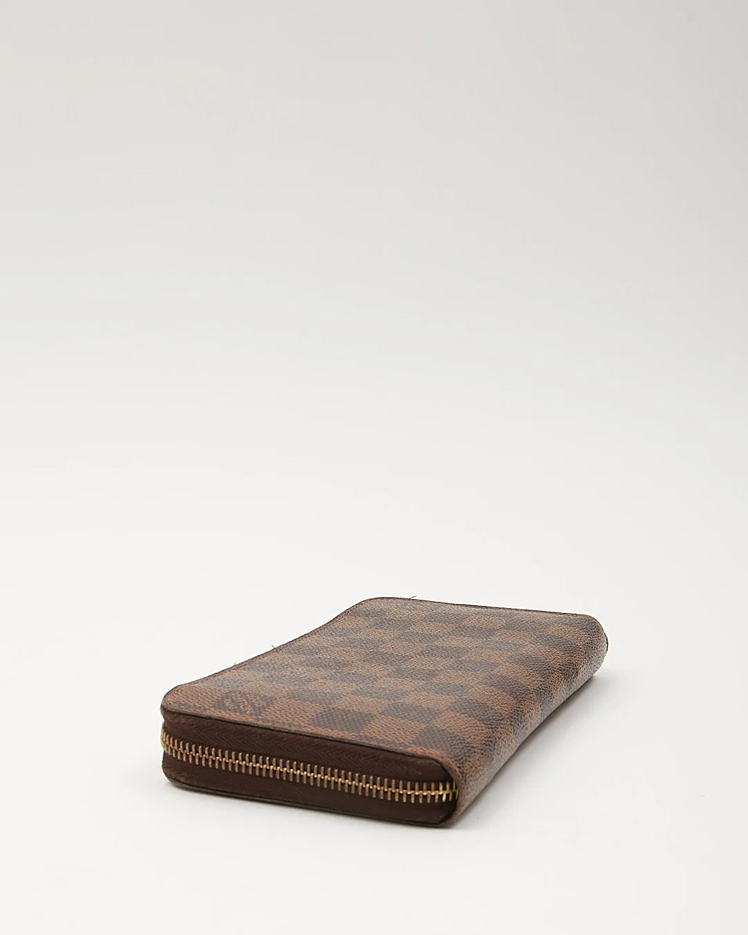 Louis Vuitton Damier Ebene Canvas Zippy Wallet