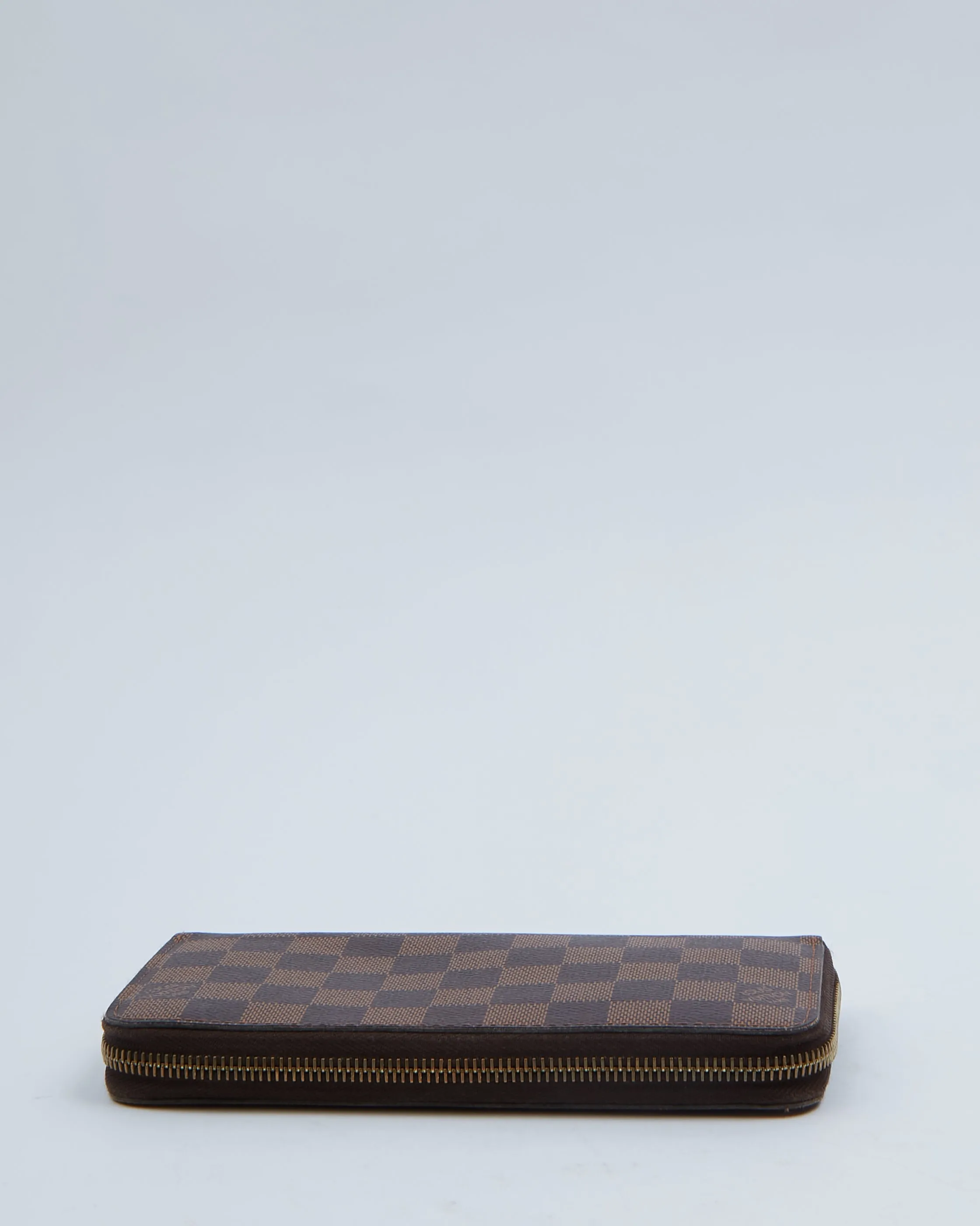 Louis Vuitton Damier Ebene Canvas Zippy Wallet
