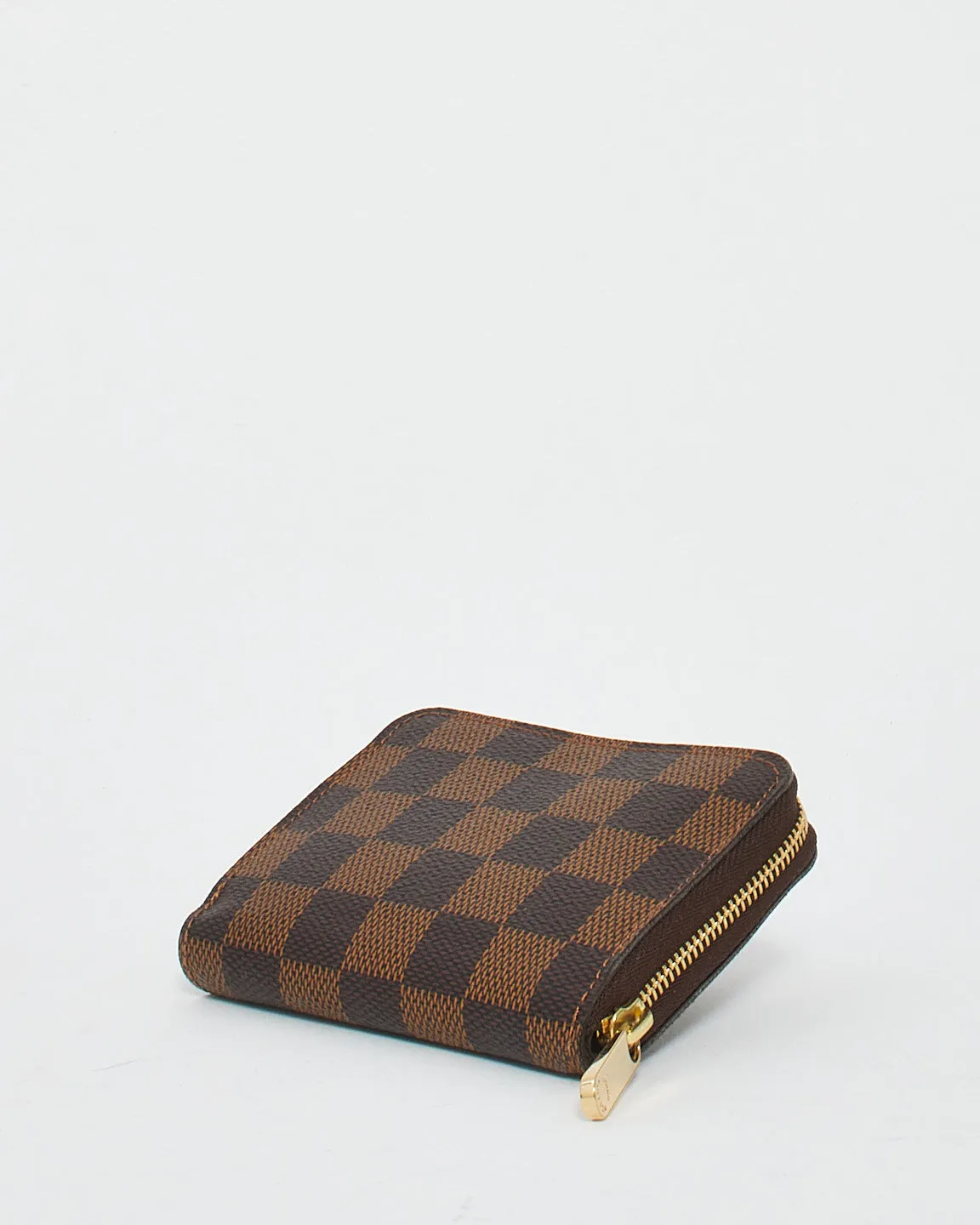 Louis Vuitton Damier Ebene Canvas Zippy Wallet