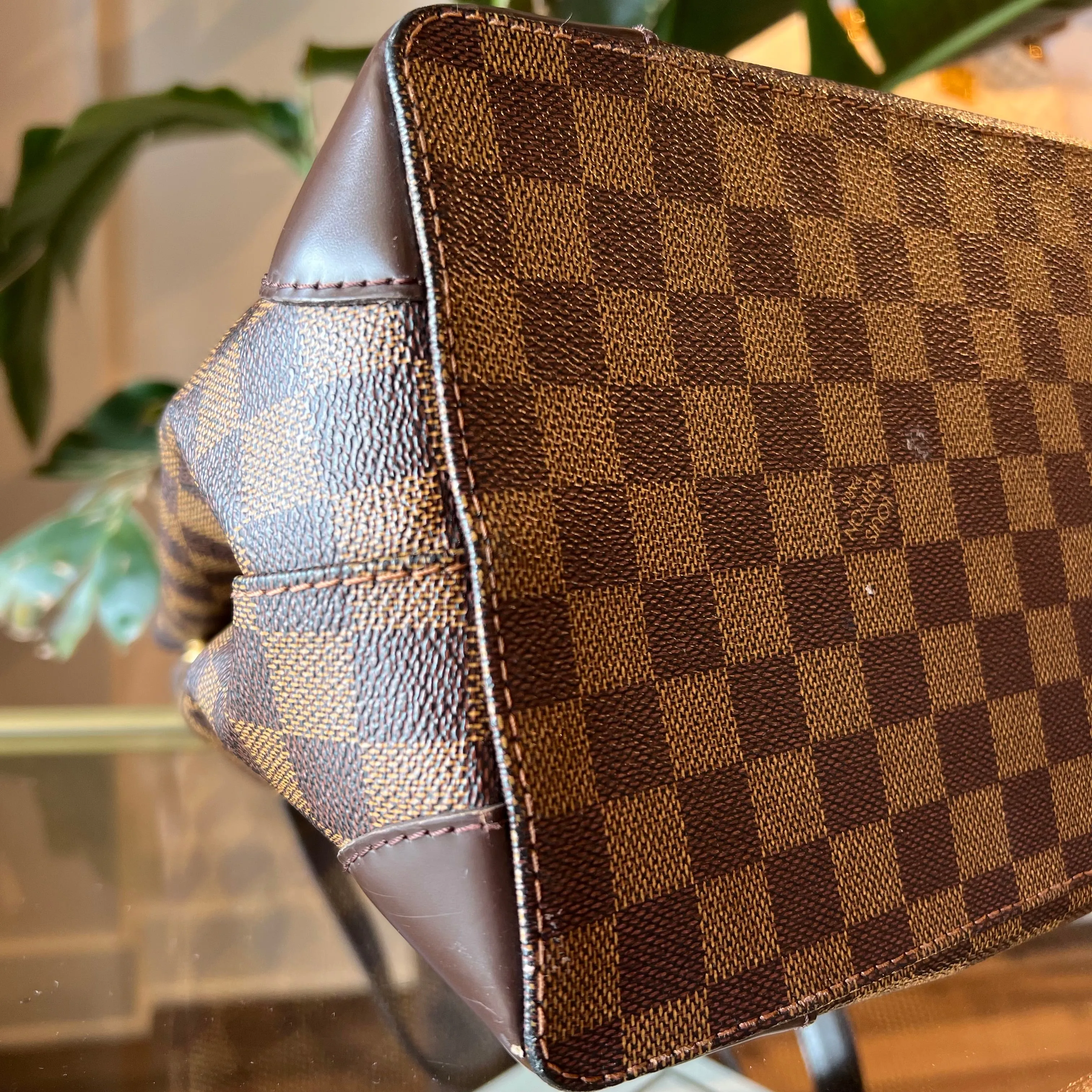 LOUIS VUITTON Damier Ebene Hampstead GM Tote