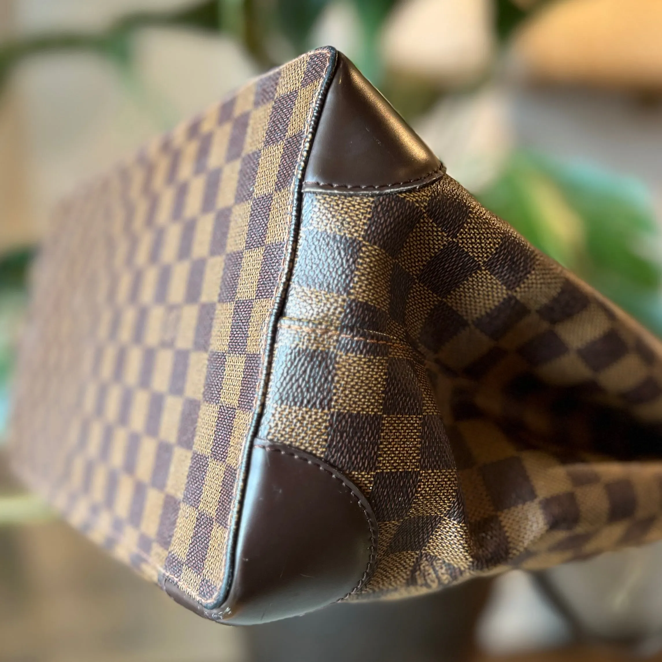 LOUIS VUITTON Damier Ebene Hampstead GM Tote