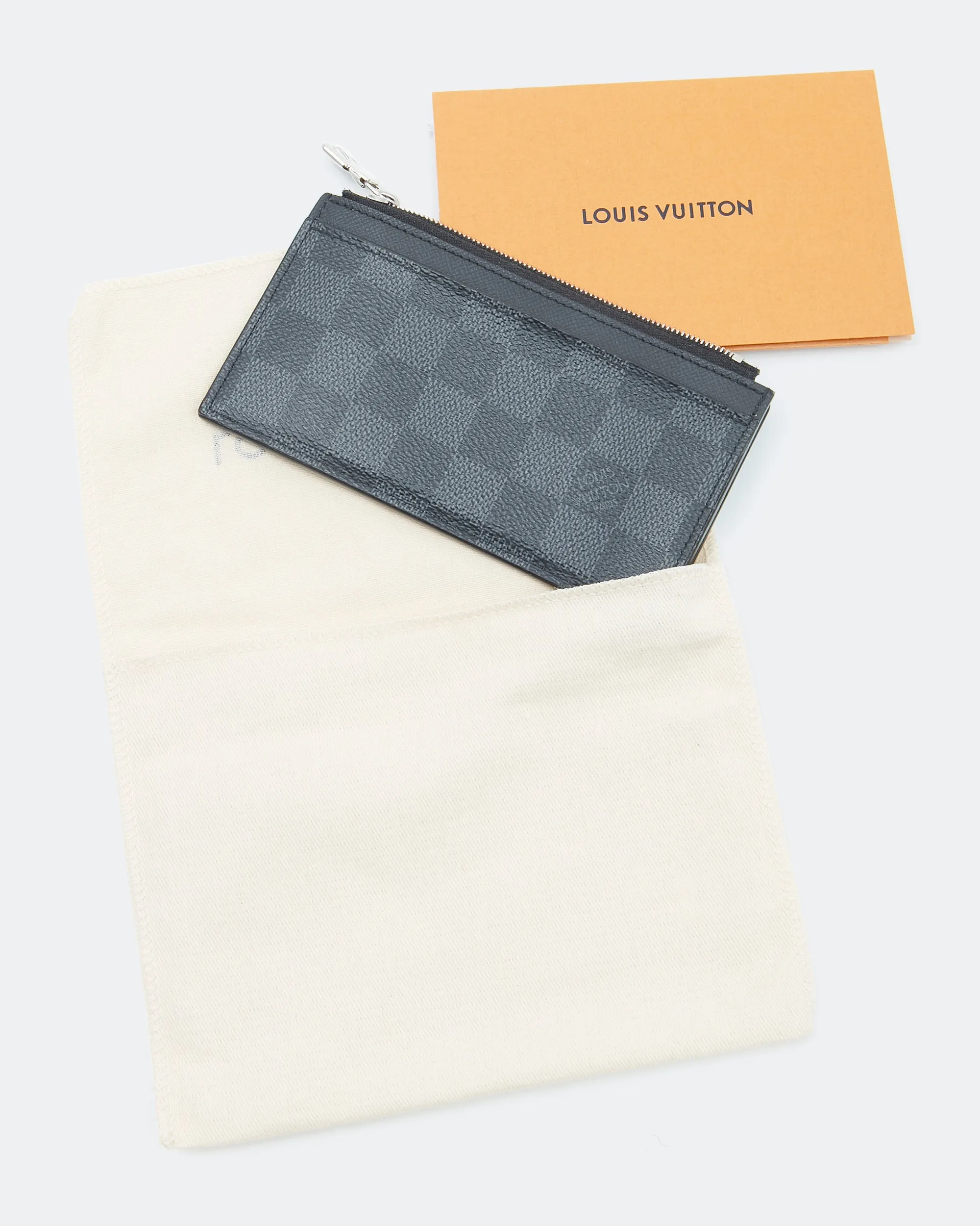 Louis Vuitton Damier Graphite Zip Card Holder