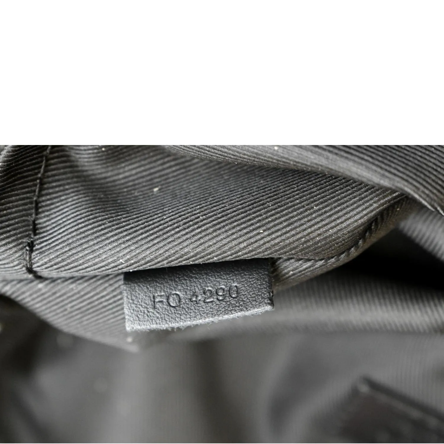 LOUIS VUITTON Dean Monogram Macassar Canvas Backpack Bag Black