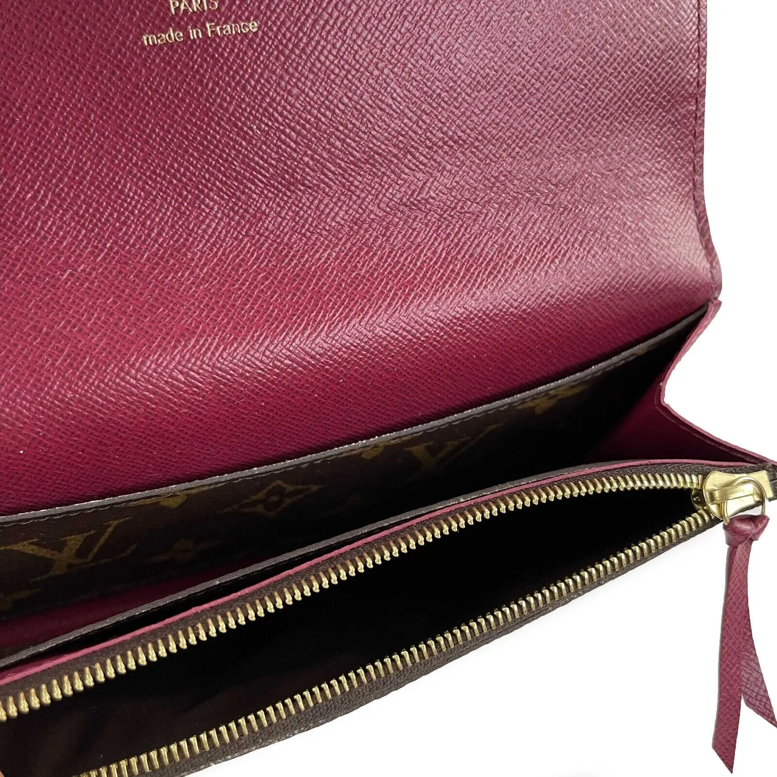 Louis Vuitton Emilie Wallet Fuchsia
