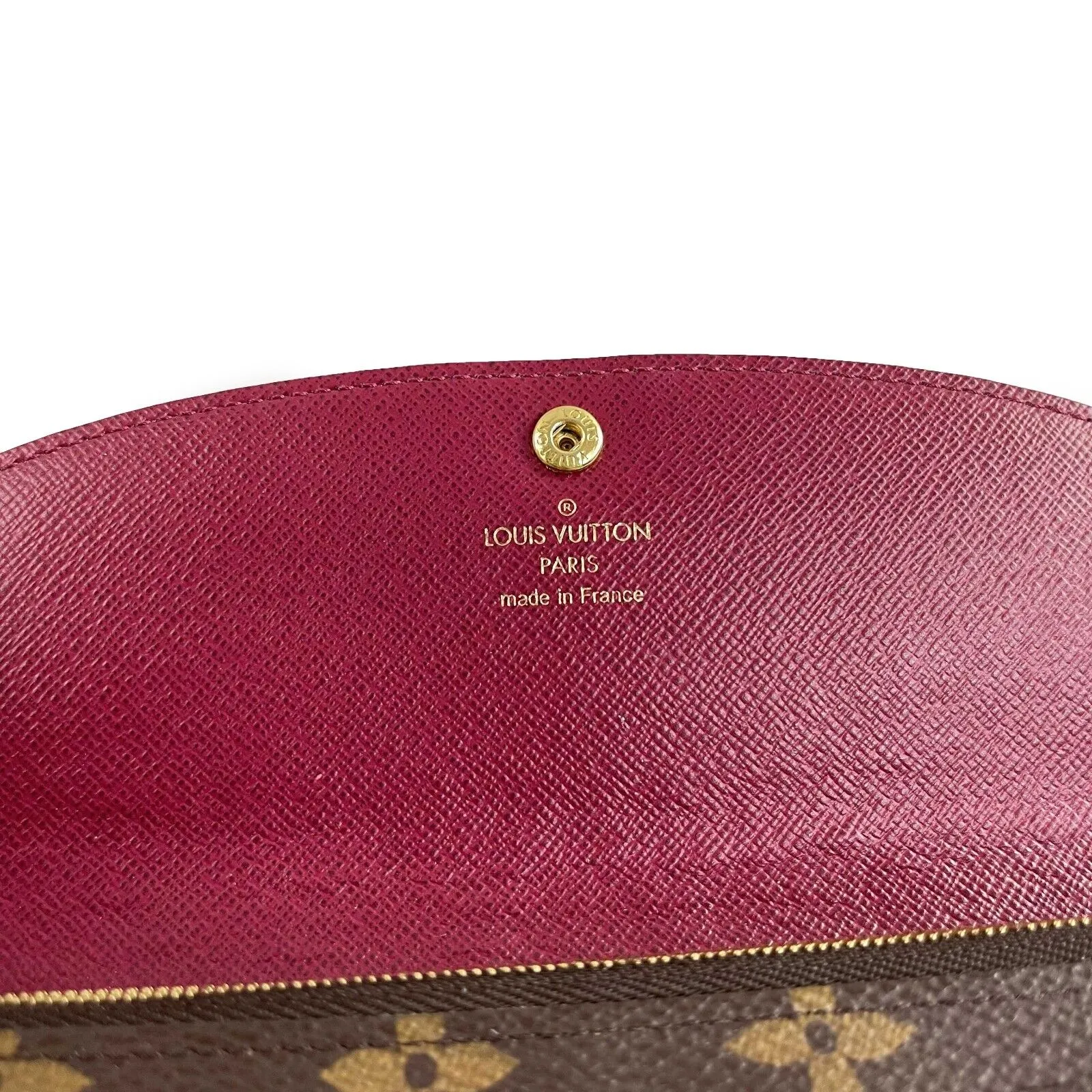 Louis Vuitton Emilie Wallet Fuchsia
