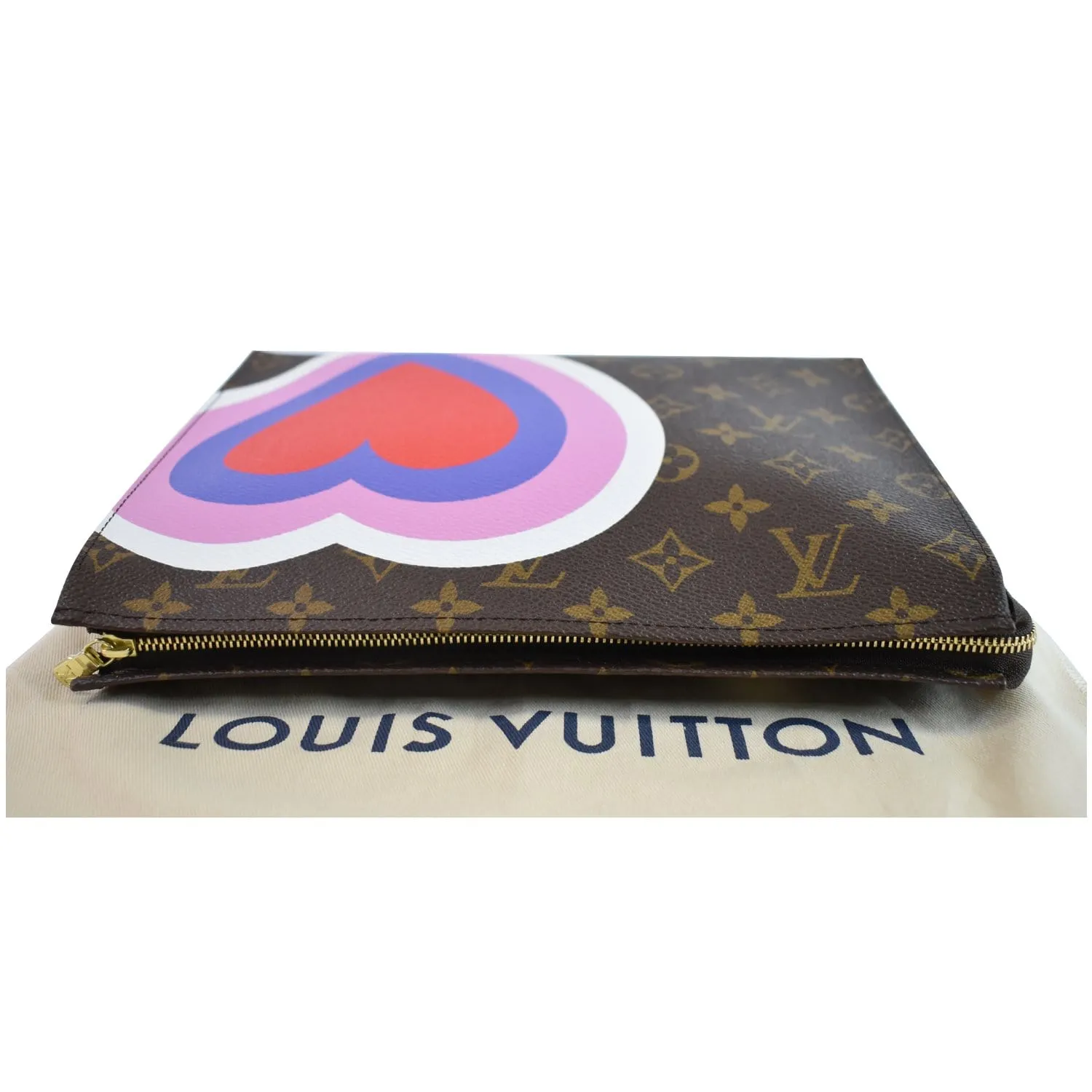 LOUIS VUITTON Game On Toiletry 26 Monogram Canvas Pouch Brown